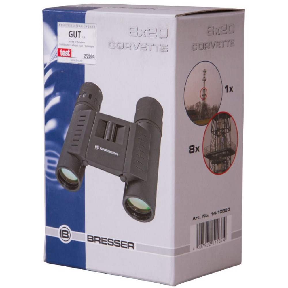 Бинокль Bresser Corvette 8x20 LE w. C.