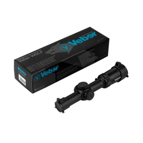 Оптический прицел Загонник Veber Wolf ПО 1-8х24 GB FD