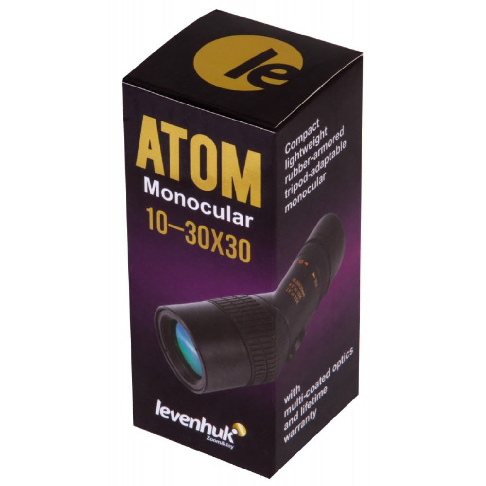 Монокуляр Levenhuk Atom 10-30х30