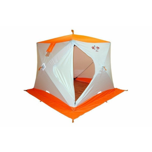 Палатка Пингвин Призма бело-оранжевый