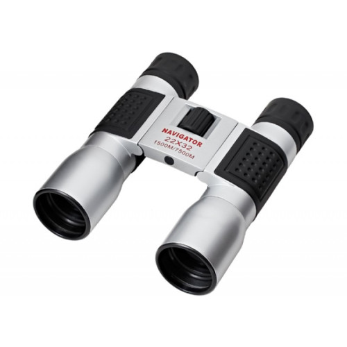Бинокль Navigator 22х32, серебристый, Серебрянный