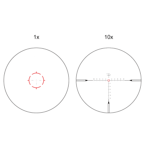 Оптический прицел Vector Optics Continental x10 1-10x28 ED FFP VET-RAR