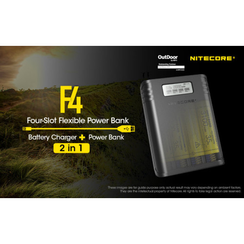 Зарядное устройство Nitecore F4