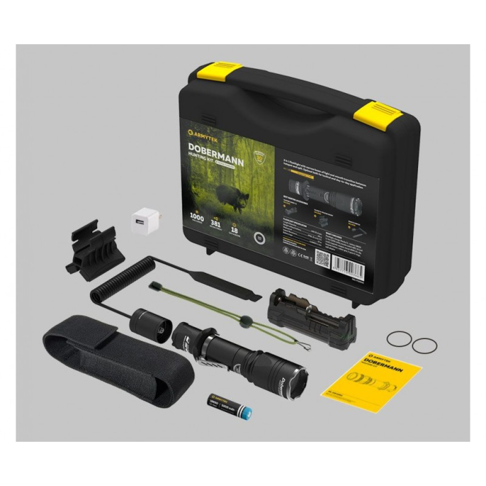 Armytek Dobermann Hunting Kit
