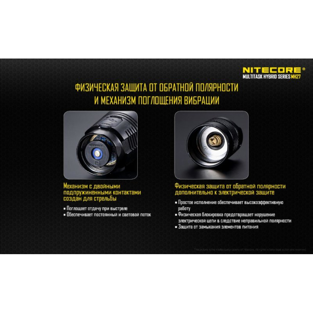 Фонарь Nitecore MH27