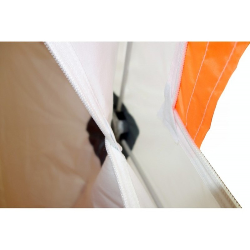 Палатка Пингвин Призма Премиум бело-оранжевый