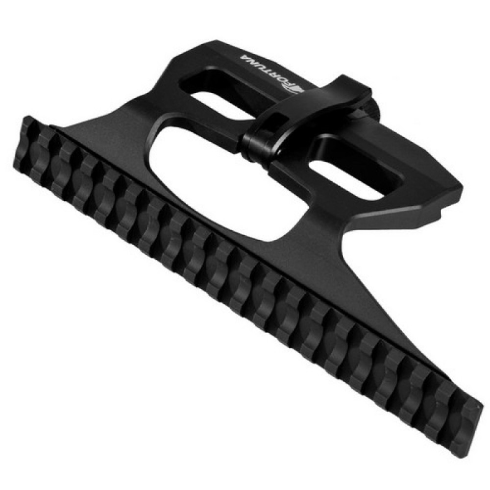 Быстросъемный боковой кронштейн Fortuna на Тигр/СВД/АК, база Picatinny, 19 слотов