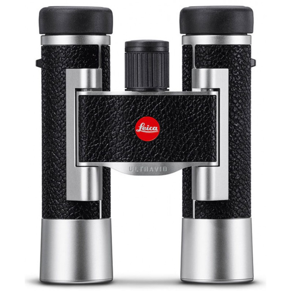 Бинокль Leica Ultravid 10x25, кожа, серебристый, Серебрянный