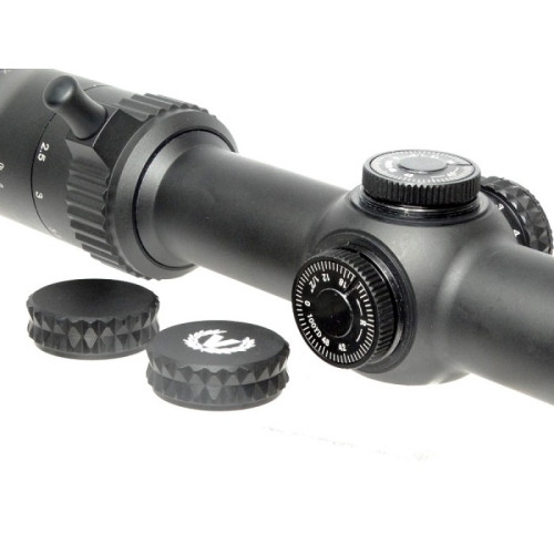 Оптический прицел Загонник Veber Wolf ПО 1-4х24 GB DnD