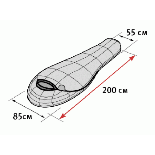 Cпальный мешок Alexika Delta compact