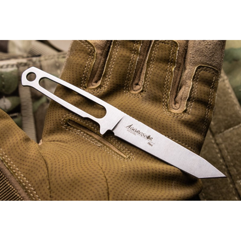 Туристический нож Aggressor Mini AUS-8 StoneWash