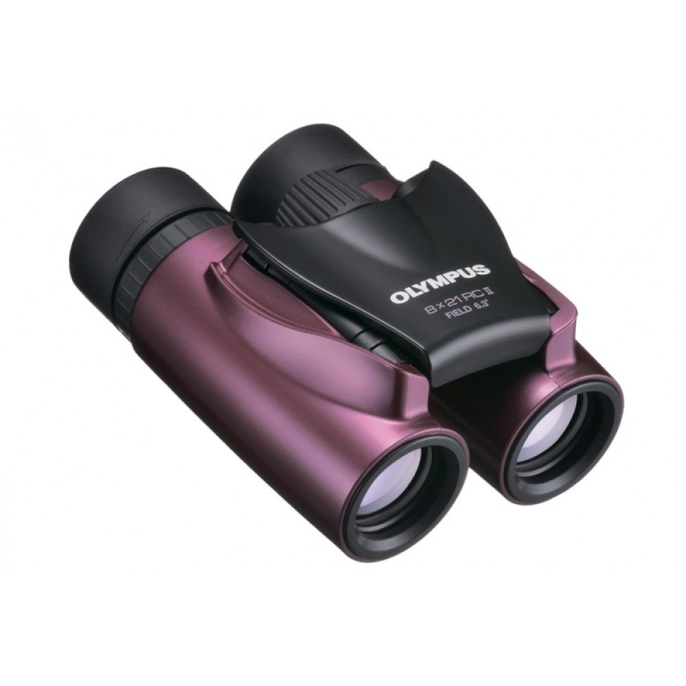 Бинокль Olympus 8x21 RC II, пурпурный, Розовый