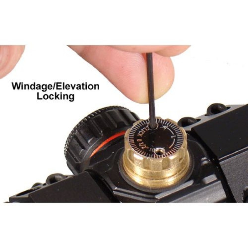 Коллиматорный прицел Leapers 5TH GEN 1х26 3.9 точка 4MOA, Черный