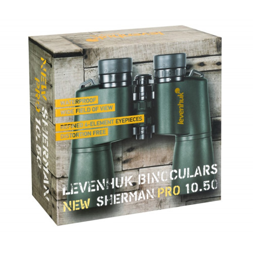 Бинокль Levenhuk New Sherman PRO 10x50
