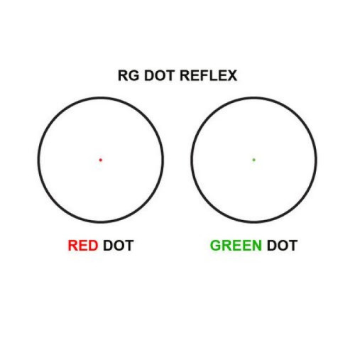 Коллиматорный прицел Leapers 5TH GEN 1х26 3.9 точка 4MOA, Черный
