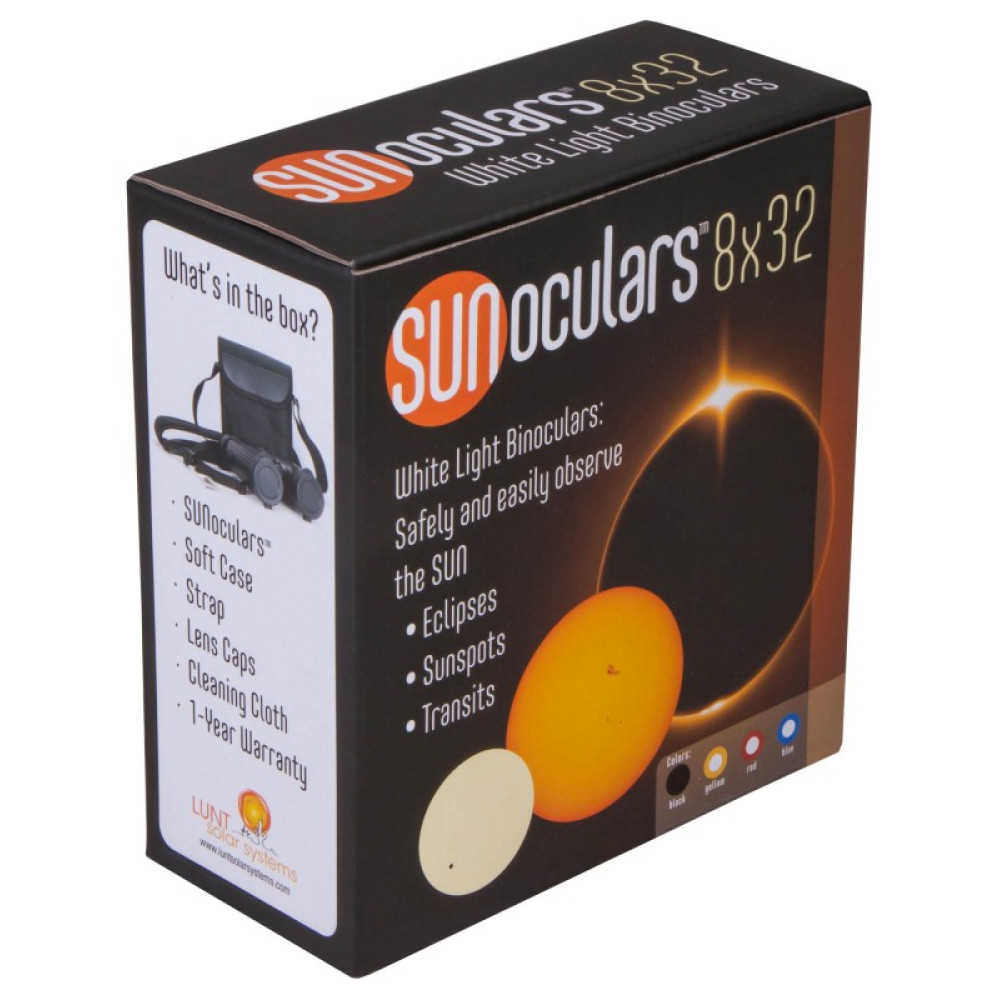 Бинокль солнечный LUNT SUNoculars 8x32, черный