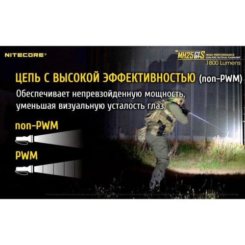 Фонарь Nitecore MH25GTS