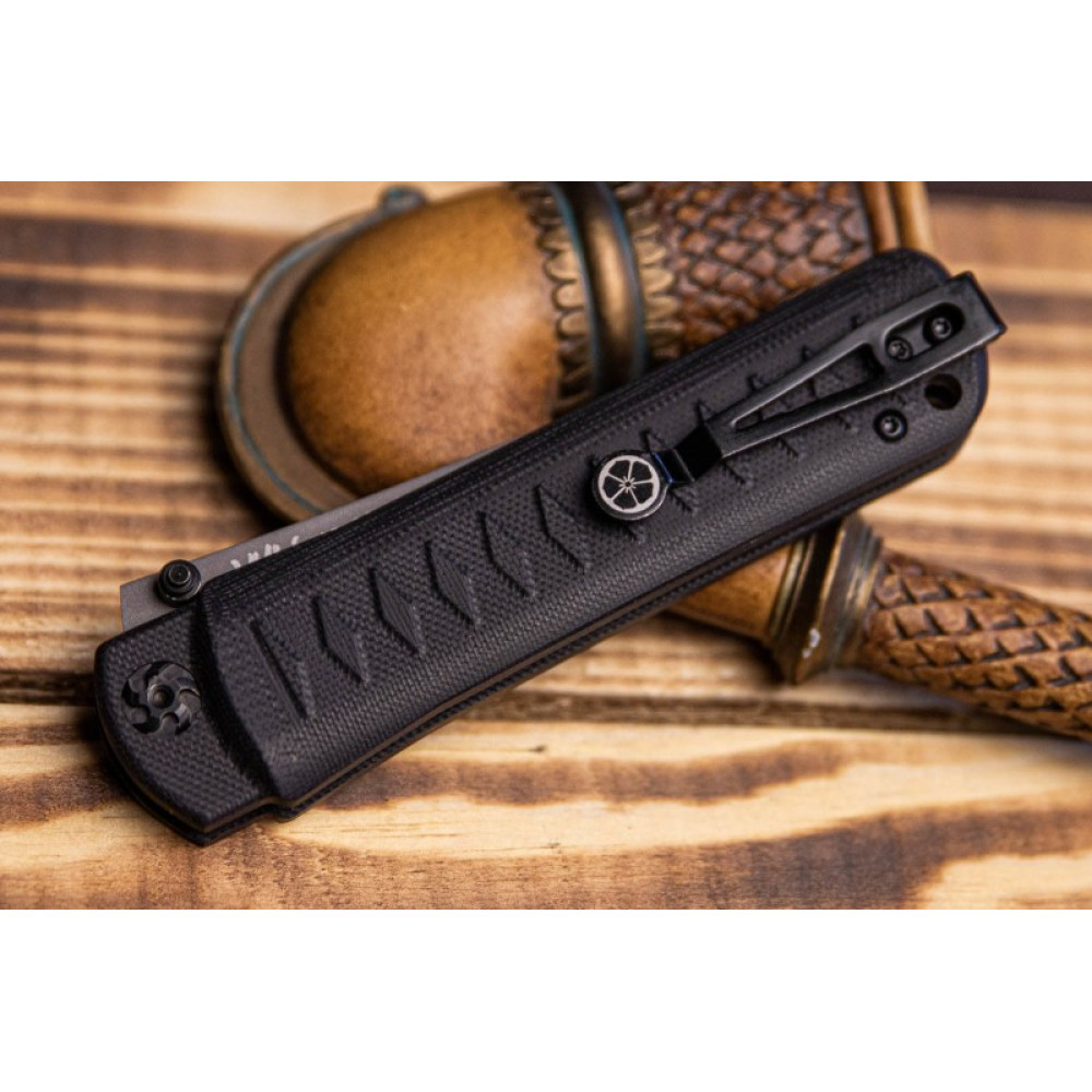 Складной нож Whisper D2 TacWash, на подшипнике