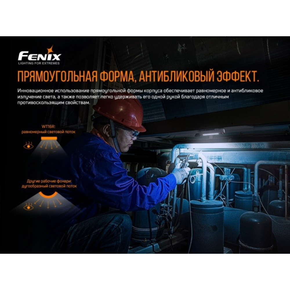 Фонарь Fenix WT16R (2 x XP-E2 + COB, ANSI 300 lm, Li-Po)