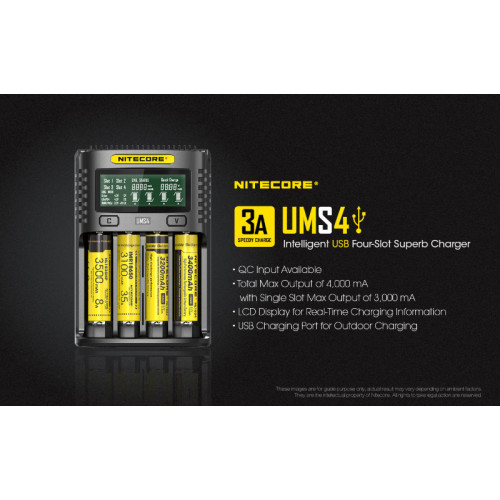 Зарядное устройство Nitecore UMS4