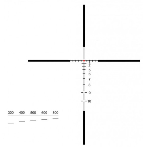 Оптический прицел Elcan SpecterDR 1.5x/6x DFOV156-T2 (кал. 7.62), Песочный