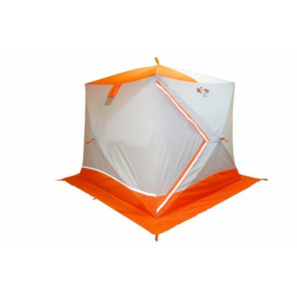 Палатка Пингвин Призма Премиум бело-оранжевый
