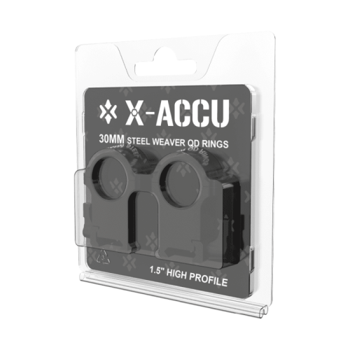 Быстросъёмные кольца для прицелов Vector Optics X-ACCU 30мм Weaver QD 1.5 дюйма