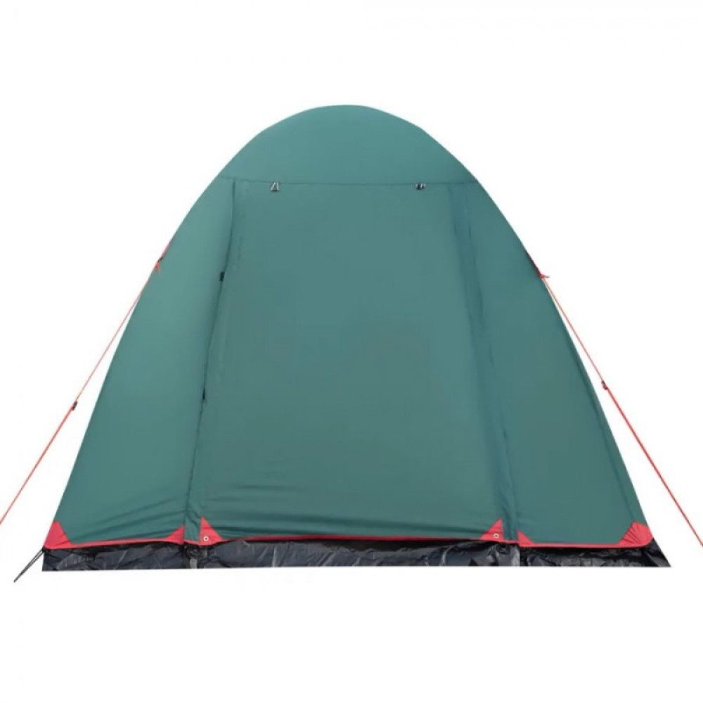 Палатка Tramp с большим тамбуром Anaconda 4 V2, зеленый