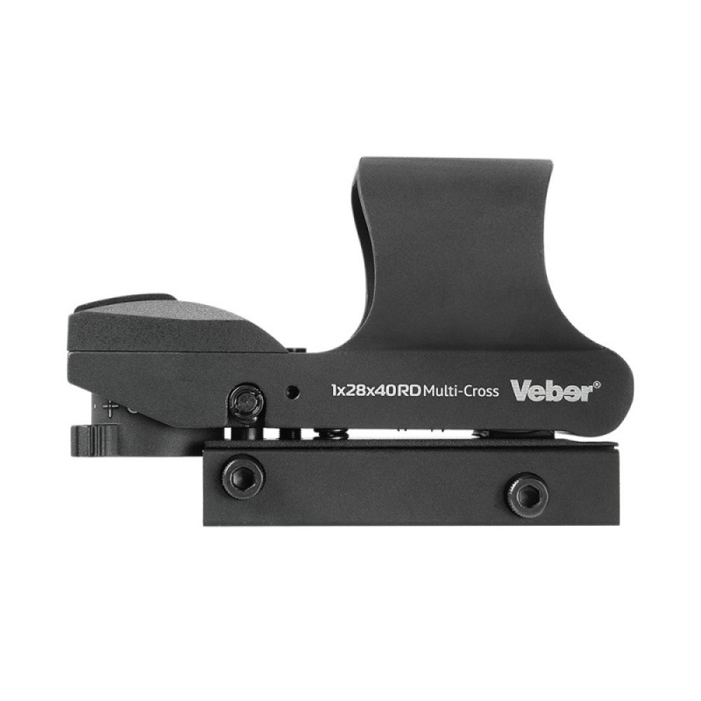 Коллиматорный прицел Veber Black Fox 1x28x40 RD Multi-Cross