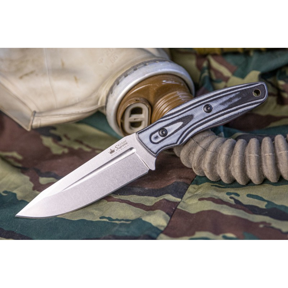 Туристичеcкий нож CityHunter AUS-8 Stonewash G10