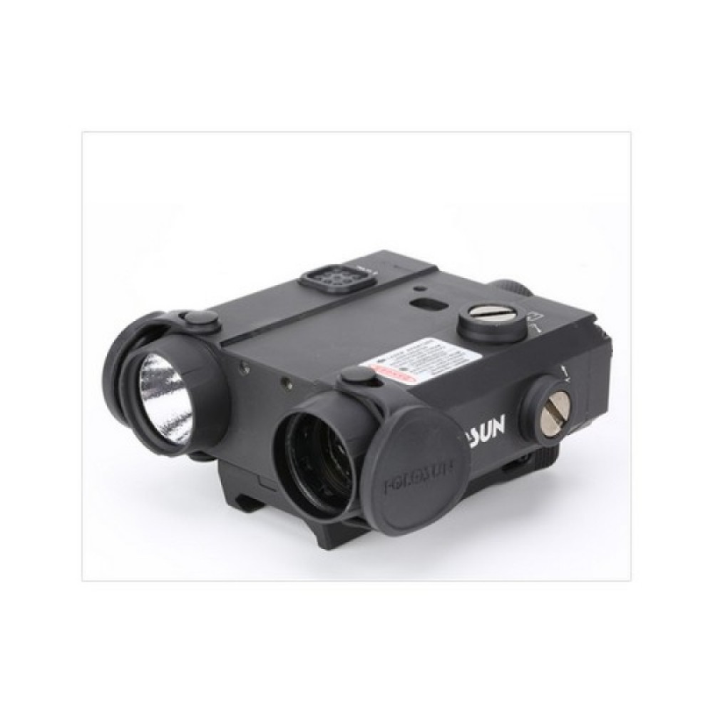 Тактический блок HOLOSUN Multi ЛЦУ зеленый ЛЦУ, ИК фонарь, быстросъемный на Weaver/Picatiny