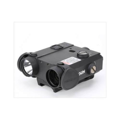 Тактический блок HOLOSUN Multi ЛЦУ зеленый ЛЦУ, ИК фонарь, быстросъемный на Weaver/Picatiny