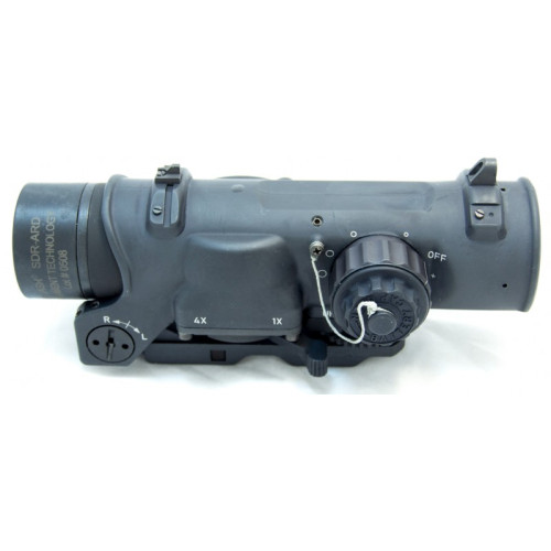 Оптический прицел Elcan Specter DR 1x/4x (кал. 5.56), Черный