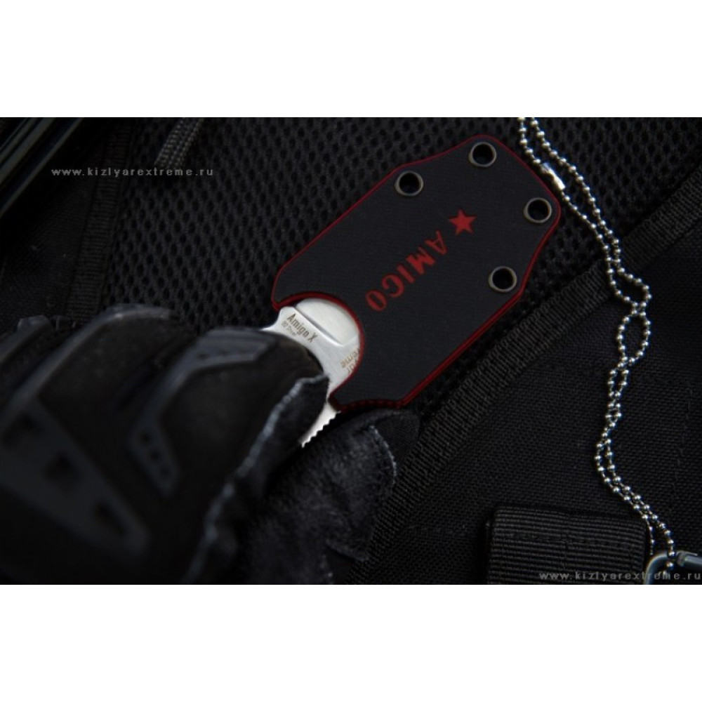 Шейный нож Amigo X Satin D2