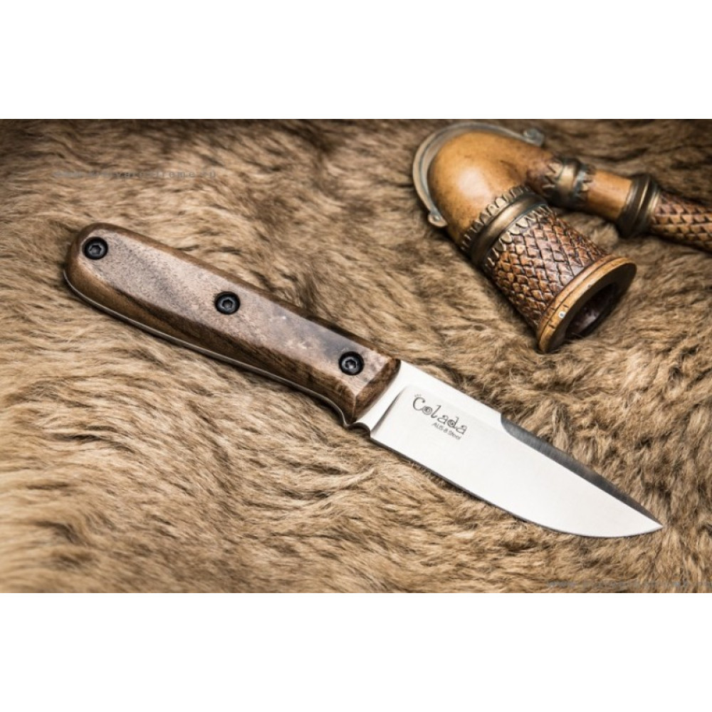 Туристический нож Colada AUS-8 StoneWash Орех