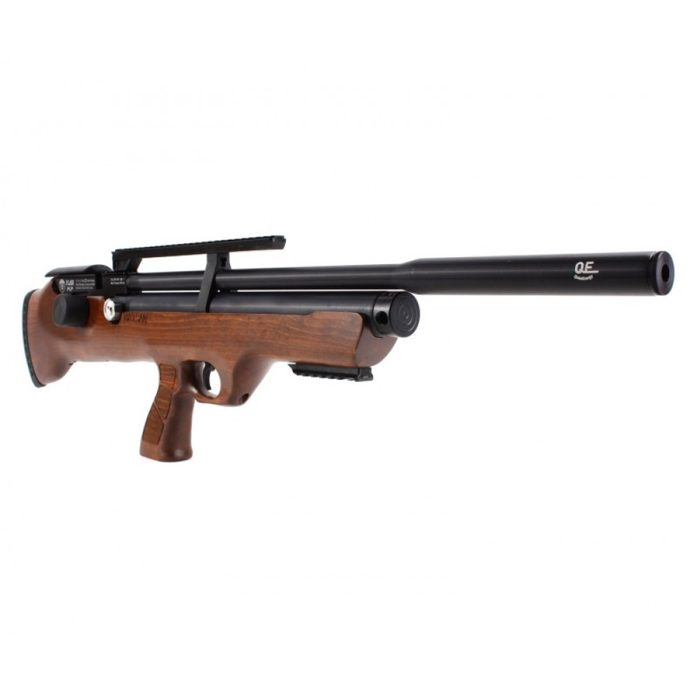 Пневматическая винтовка Hatsan Flashpup-W QE (дерево, PCP, модератор, 3 Дж) 6,35 мм