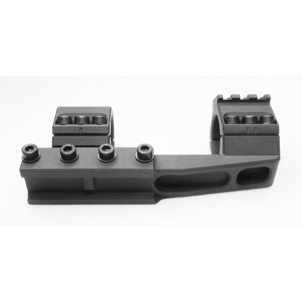 Моноблок для AR-15 30мм 0МОА высота 20,5мм + вивер