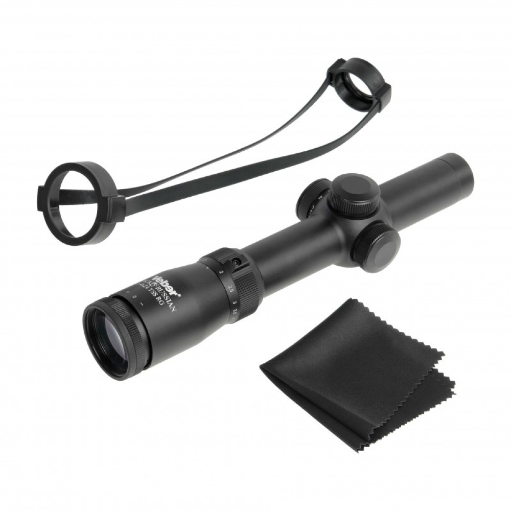 Оптический прицел Veber Black Russian 1-4x24 TSS RG