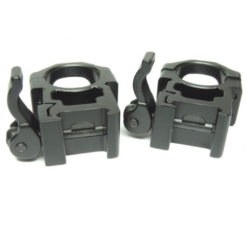 Быстросъемные кольца Leapers UTG под 25,4 мм на Weaver высокие