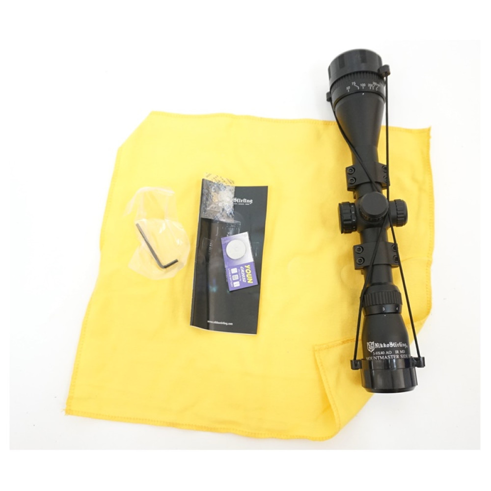 Оптический прицел Nikko Stirling Mountmaster 3-9x40 АО (Half Mil-Dot) с подсветкой