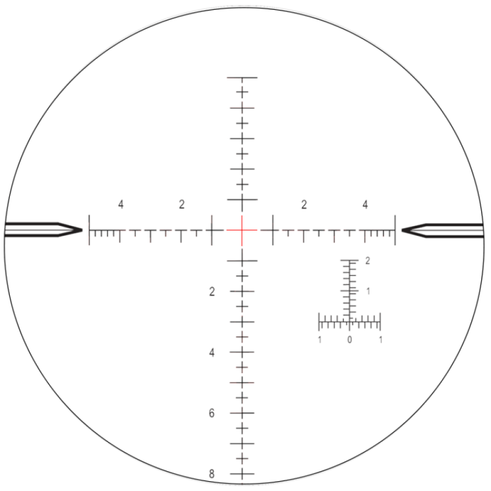 Оптический прицел Nightforce SHV 4-14x50 F1 .10 Mil-Radian, Mil-R, 30мм (C557)