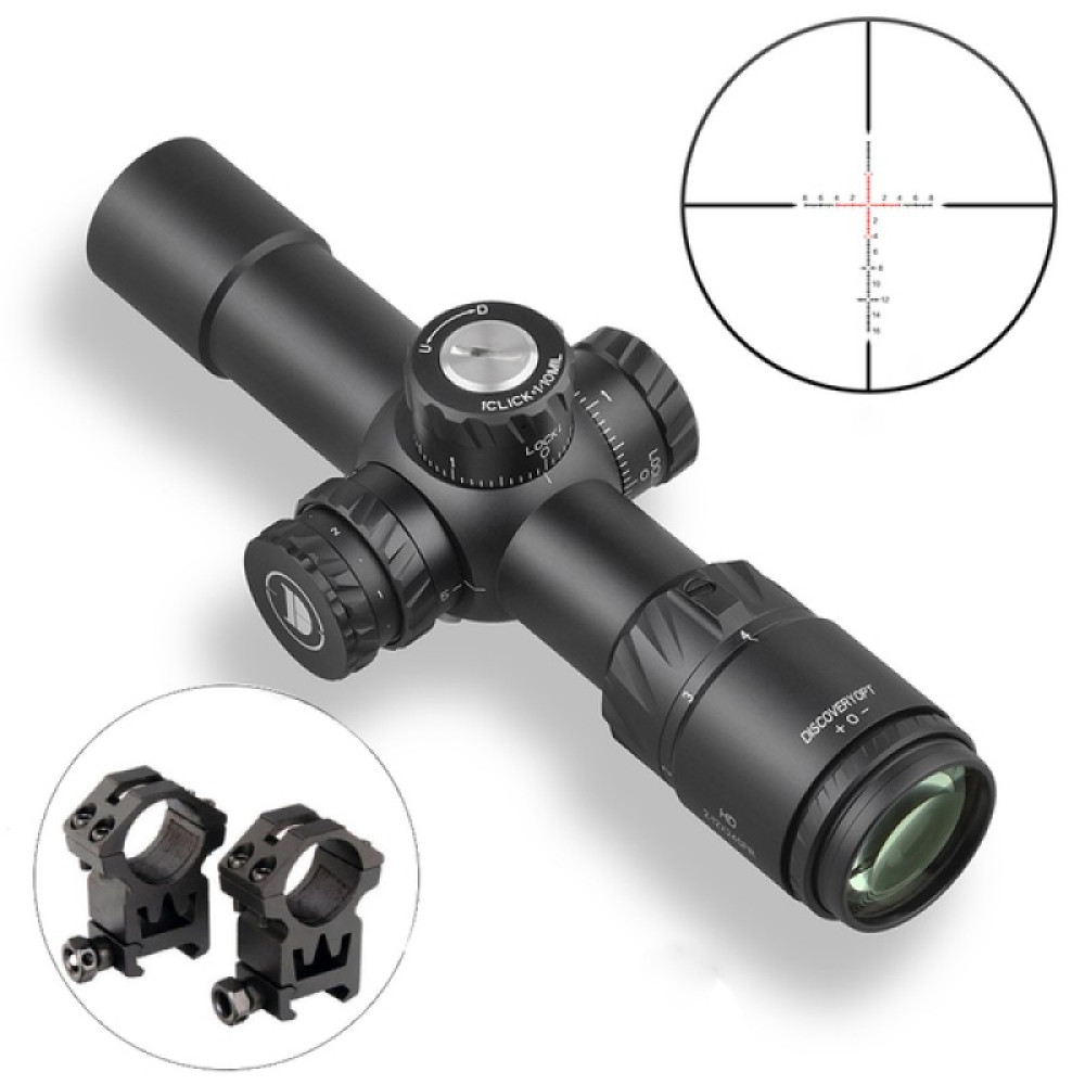 Оптический прицел Discovery HD 2-12X24SFIR FFP FW30