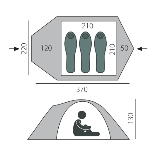 Палатка BTrace Challenge 3