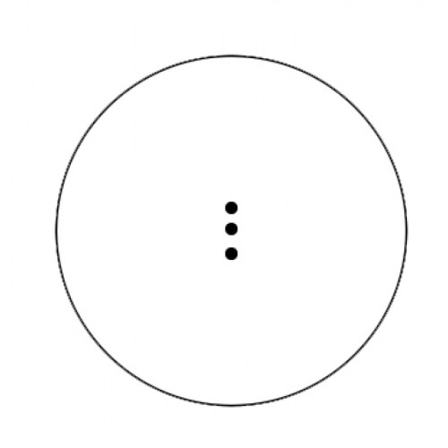 Прицел коллиматорный Veber Пневматика 1x40 3RD