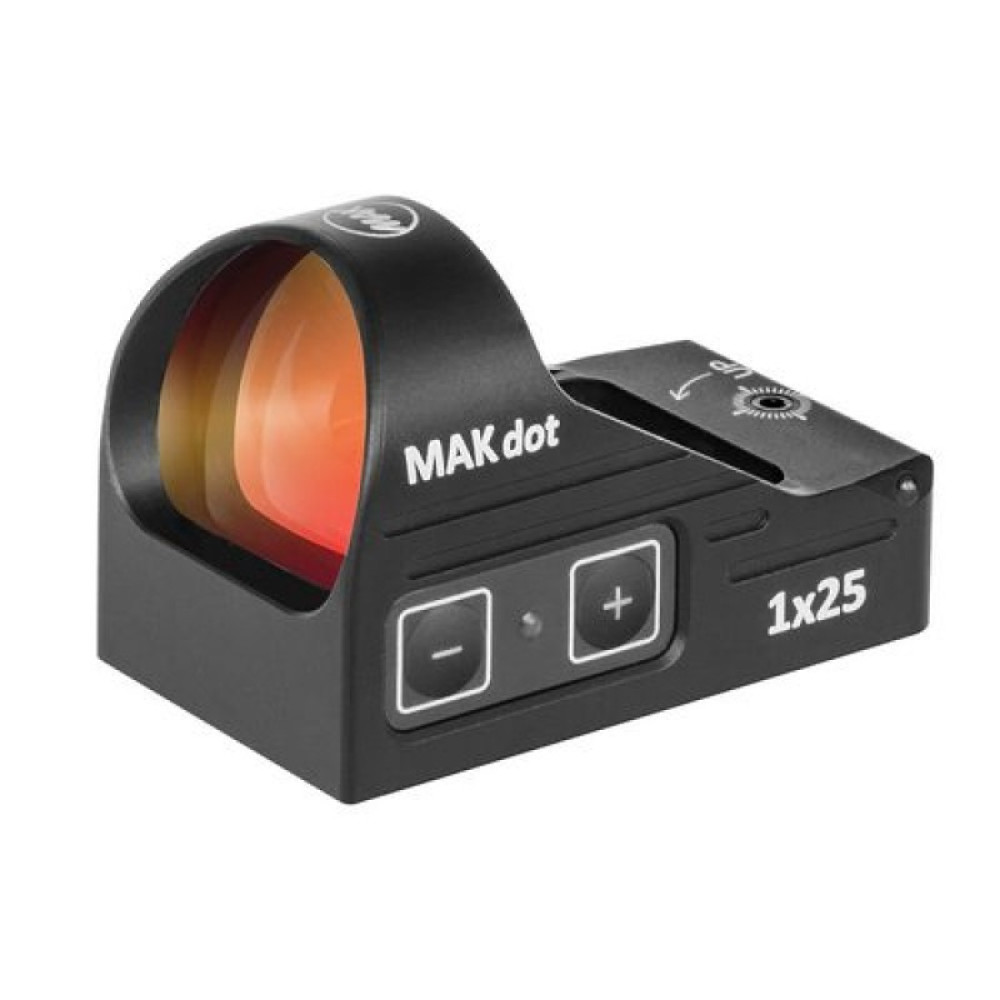 Коллиматорный прицел MAKdot 1х25 Reflexvisier 3 MOA (2780002), Черный