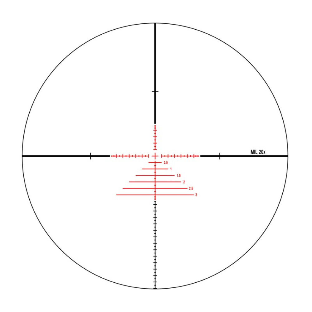 Оптический прицел Veber Wolf Alfa 5-20x50 SF TR1