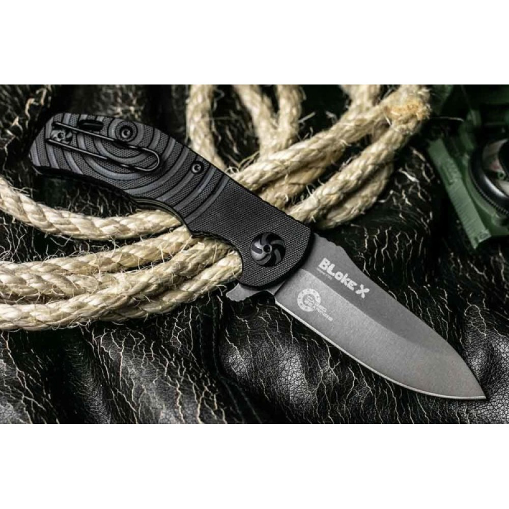 Складной нож Bloke X Sleipner TacWash
