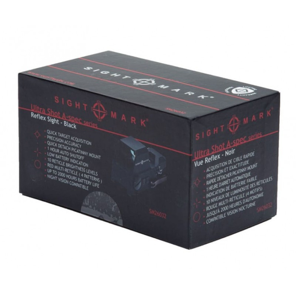 Коллиматор Sightmark Ultra Shot A-Spec, 4 марки, NV режим