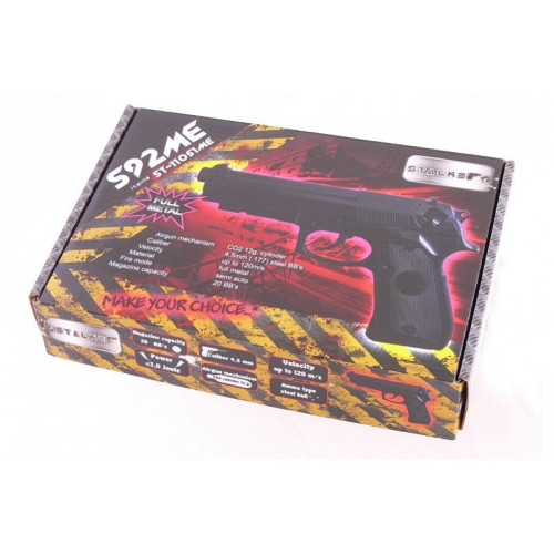 Пистолет пневматический Stalker S92ME (Beretta 92)