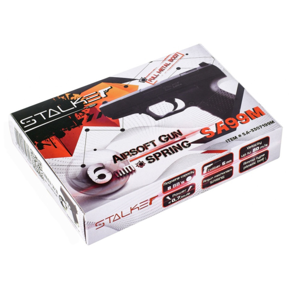 Пистолет пневматический Stalker SA99M Spring (Walther P99)